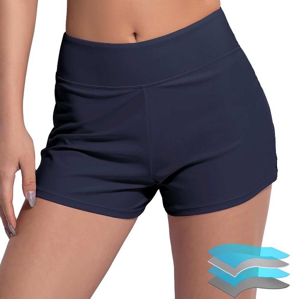 Period Swimwear Menstrual Leakproof Swim Short Quick Dry High Waisted Teen Girl